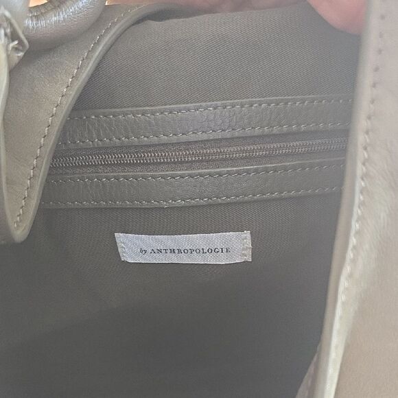 Slouchy Leather Knotted Circle Bag - Picture 3 of 6